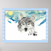 Winter Wolf Poster (Voorkant)