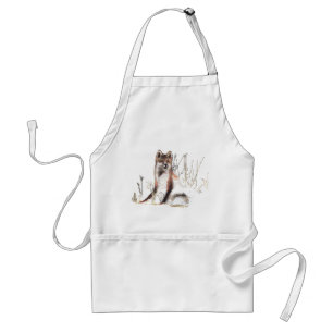 Winter Wolf Standaard Schort