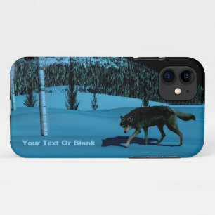 Winter Wolf - Tapetum Lucidum iPhone 11 Hoesje