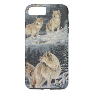 Winter Wolven iPhone 8 Plus / 7 Plus Hoesje