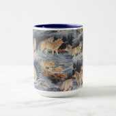 Winter Wolven Mok (Midden)