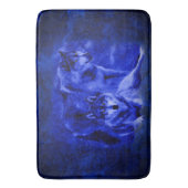 Winter Wolves Bathmat/Rug Badmat (Voorkant Verticaal)