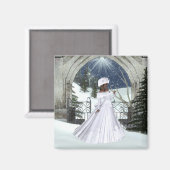 Winter Woman D3 Design - Magnet d'Imaginaire (Recto/Verso)