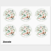 Winter Wonder ⎢ Holiday Return Adresse Sticker (Feuille)