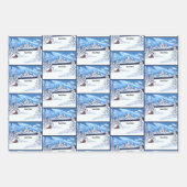 Winter Wonder Inpakpapier Vel (Voorkant)