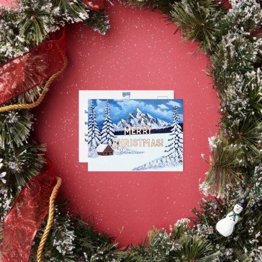 Winter Wonder Rose Gold Foil Vacances (Insitu)