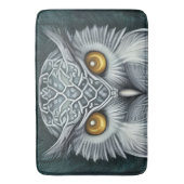 Winter Wonder Snow Owl Beauty Badmat (Voorkant Verticaal)