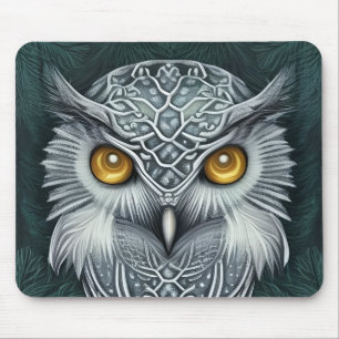 Winter Wonder Snow Owl Beauty Muismat