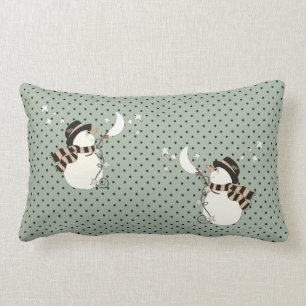 Winter Wonder Snowman Kussen