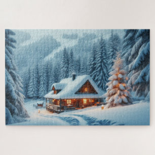 Winter Wonderland - Adembenemend Schilderachtig la Legpuzzel