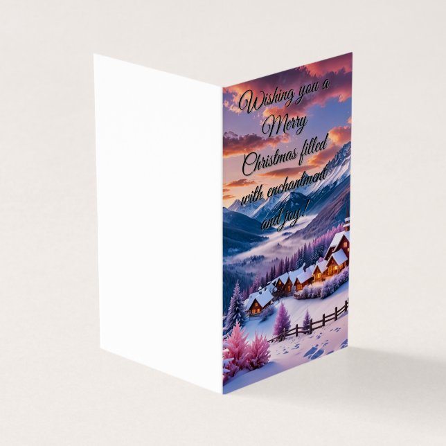 Winter Wonderland Adventure Kaart (Buitenkant)