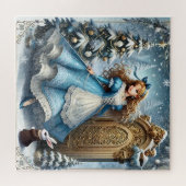 Winter Wonderland Alice Puzzel Legpuzzel (Horizontaal)