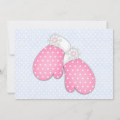 Winter Wonderland Anniversaire Invitation (Dos)