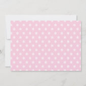 Winter Wonderland Anniversaire Invitation avec pho (Dos)