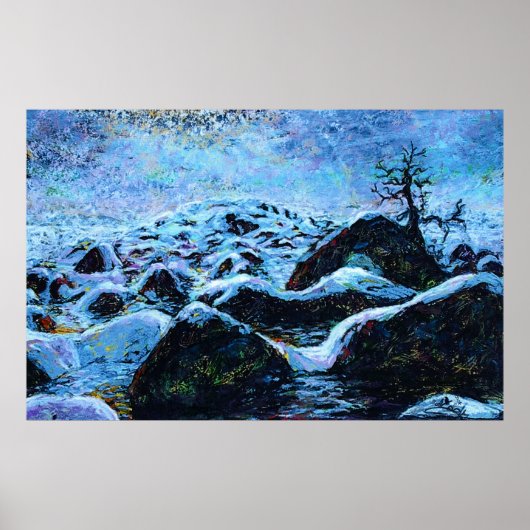 Winter Wonderland Art Poster (Voorkant)