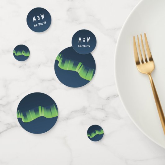 Winter Wonderland Auroras Table Confetti (Groupe)