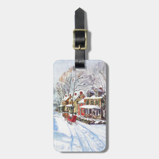 Winter Wonderland Bagagelabel