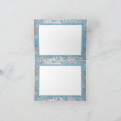 Winter Wonderland Bat Mitzvah Bedankt Opmerking Ka (Binnen)