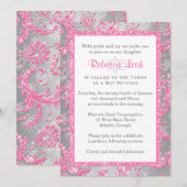 Winter Wonderland Bat Mitzvah Uitnodiging 2 (Voorkant / Achterkant)