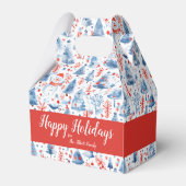 Winter Wonderland Bedankdoosjes (Achterkant)