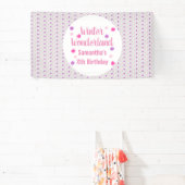Winter Wonderland Birthday Spandoek (Insitu)