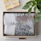 Winter Wonderland Bos met Herten Kerst Knutselproj Tissuepapier (Geschenk)