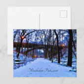 Winter Wonderland Briefkaart (Voorkant / Achterkant)