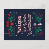 Winter Wonderland Briefkaart (Voorkant)