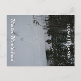 Winter Wonderland Briefkaart