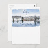 Winter Wonderland Briefkaart (Voorkant / Achterkant)