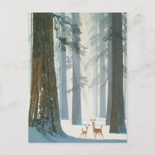 Winter Wonderland Briefkaart (Voorkant)