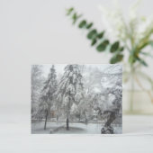 Winter Wonderland Briefkaart (Staand voorkant)