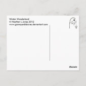 Winter Wonderland Briefkaart (Achterkant)