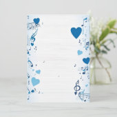 Winter Wonderland Bruiloft Menu Sjabloon (Staand voorkant)