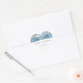 Winter Wonderland Bruiloft Sticker 6 (Envelop)