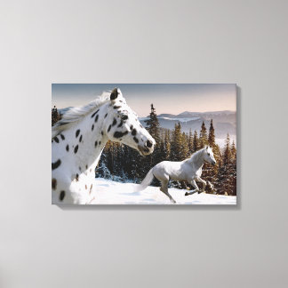 Winter Wonderland Canvas Afdruk