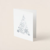 WINTER WONDERLAND Carte de vacances Silver (Devant)