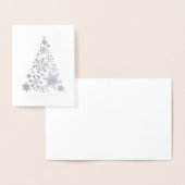 WINTER WONDERLAND Carte de vacances Silver (Affichage)