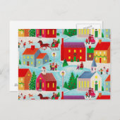 Winter Wonderland | Carte postale (Devant / Derrière)