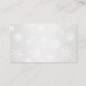 Winter Wonderland, Coeurs Joints Cartes de Place - (Dos)
