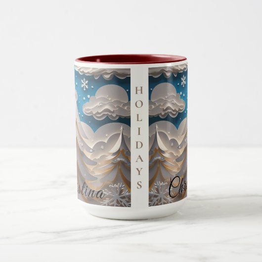 Winter Wonderland Coffee Mug Mok (Midden)