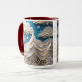 Winter Wonderland Coffee Mug Mok (Voorkant links)