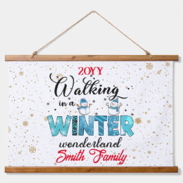 Winter Wonderland Customize Hangend Wandkleed