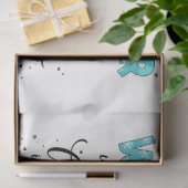 Winter Wonderland Customize Tissuepapier (Geschenk)