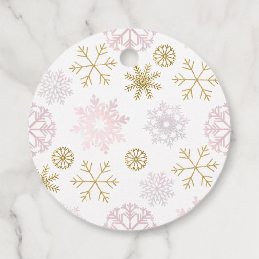 Winter Wonderland Dank u Cadeau Label (Achterkant)
