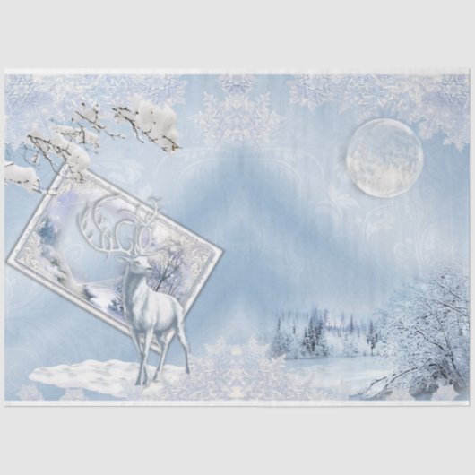 Winter Wonderland Design Series 9 Tissuepapier (Voorkant)