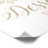 Winter Wonderland Dessert Bar Poster (Hoek)