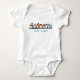 Winter wonderland dierenvrienden romper