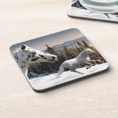 Winter Wonderland Drankjes Onderzetter (Linkerzijde)