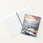Winter Wonderland Dream Journal Notitieboek (Binnen)